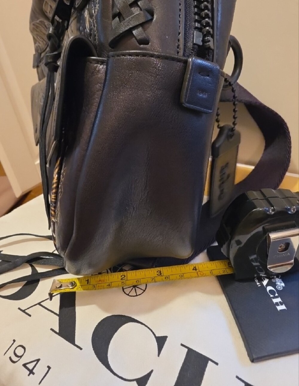 Coach Black Tattoo X Chelsea Champlain - Picture 11 of 12